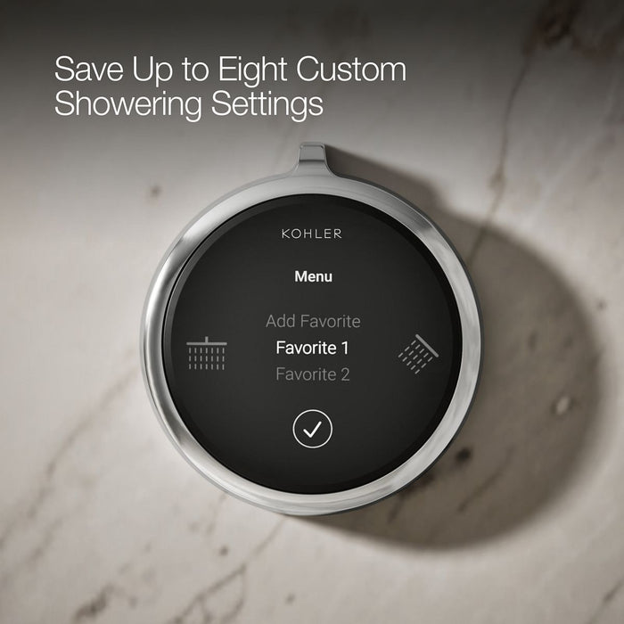 KOHLER K-36364 Anthem Duo Two-outlet shower digital control