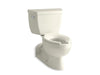KOHLER K-3652 Barrington Two-piece elongated toilet, 1.0 gpf, biscuit