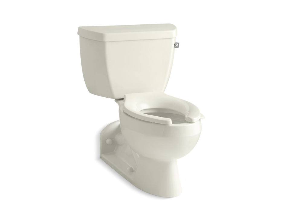 KOHLER K-3652-RA Barrington Two-piece elongated toilet, 1.0 gpf