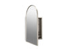 KOHLER K-36540 Verdera 20" x 34" arched framed medicine cabinet, left-hinged, brushed nickel - view 3