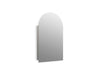 KOHLER K-36540-NFC Verdera 20" x 34" arched medicine cabinet, left-hinged, not applicable