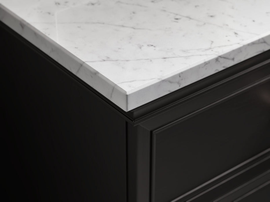 KOHLER K-36573 Silestone 73" quartz vanity top with two rectangular cutouts
