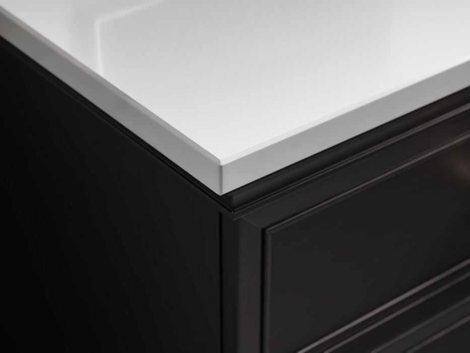 KOHLER K-36573 Silestone 73" quartz vanity top with two rectangular cutouts