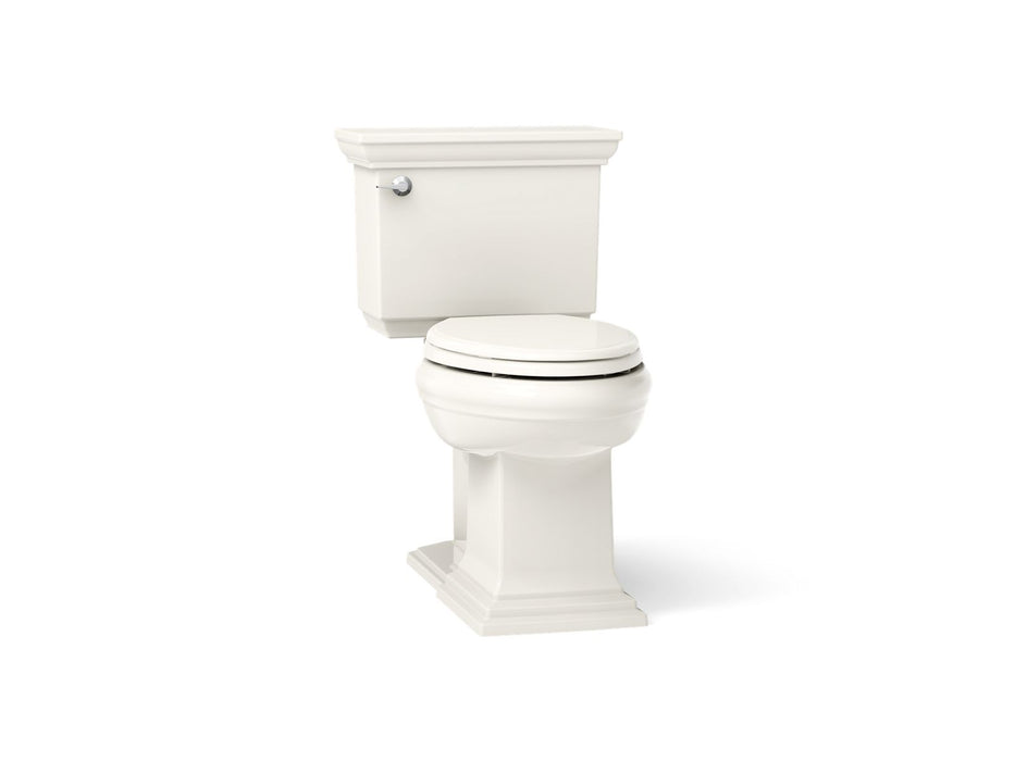 KOHLER K-36669 Memoirs Stately ContinuousClean ST two-piece elongated toilet with concealed trapway, 1.28 gpf