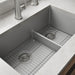 KOHLER K-36749 Billings 32-1/2" Undermount Double-bowl Kitchen Sink, Matte Grey