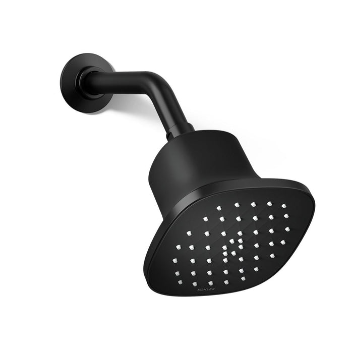 KOHLER K-37722-G Cinq Square single-function filtered showerhead, 1.75 gpm