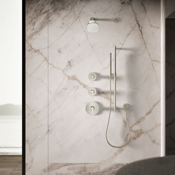 KOHLER K-37722-G Cinq Square single-function filtered showerhead, 1.75 gpm