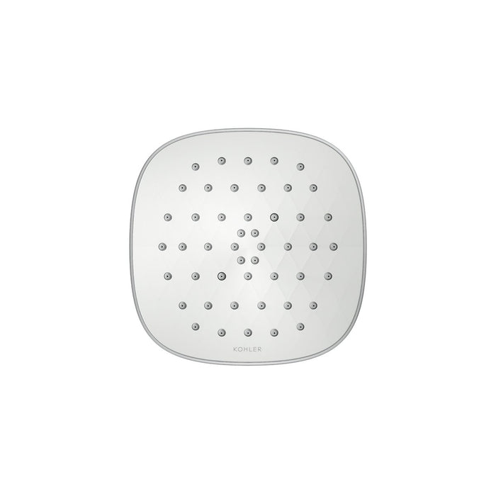 KOHLER K-37722-Y Cinq Square single-function filtered showerhead, 2.5 gpm
