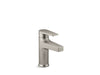 KOHLER K-37885-4 Taut Single-handle bathroom sink faucet, 1.2 gpm, vibrant brushed nickel
