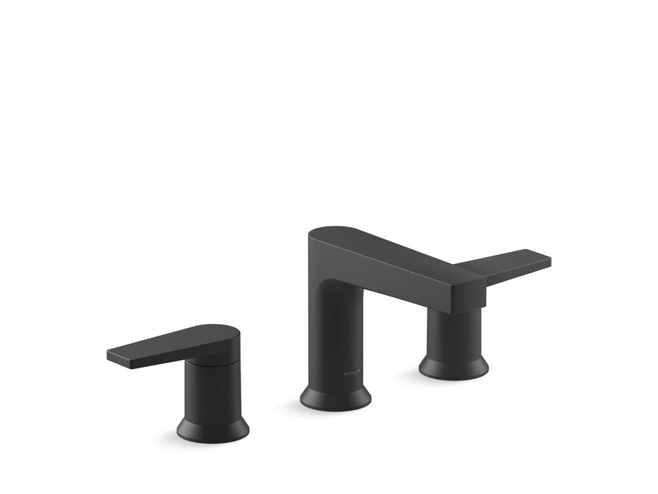 KOHLER K-37887-4 Taut Widespread bathroom sink faucet, 1.2 gpm
