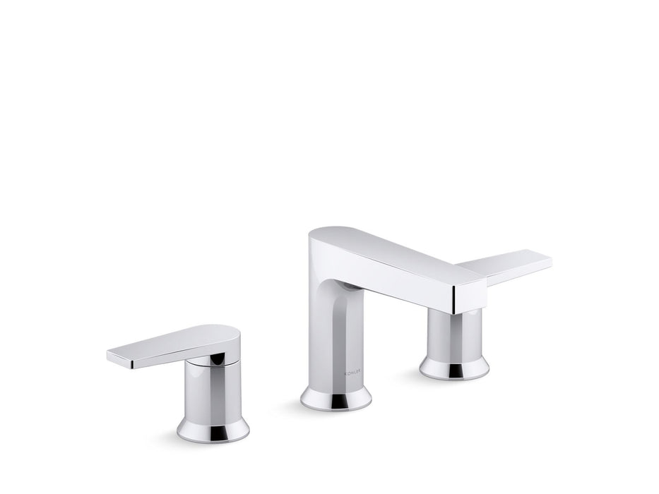 KOHLER K-37887-4 Taut Widespread bathroom sink faucet, 1.2 gpm