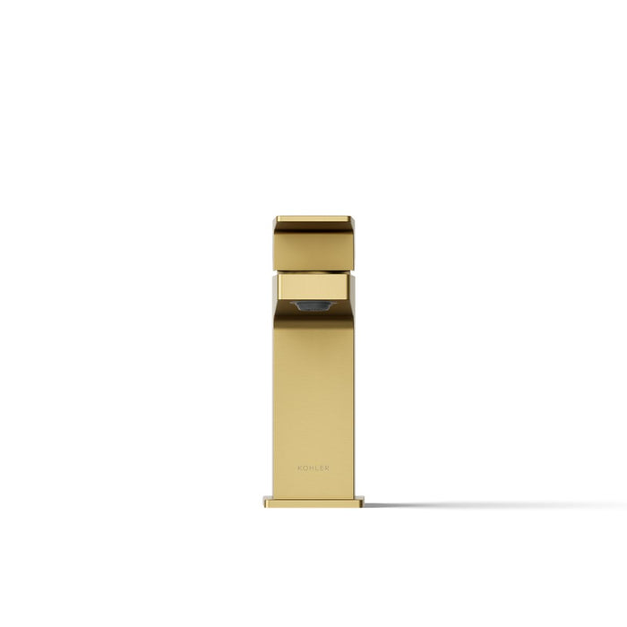 KOHLER K-37890-4N Honesty Single-handle bathroom sink faucet, 0.5 gpm, vibrant brushed moderne brass - view 4