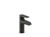 KOHLER K-37891-4 Hint Single-handle bathroom sink faucet, 1.2 gpm, matte black