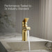 KOHLER K-37891-4 Hint Single-handle bathroom sink faucet, 1.2 gpm, vibrant brushed moderne brass - view 3