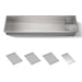 KOHLER K-37905 Synthos 69-3/4" Undermount Single-bowl Kitchen Sink, Stainless Steel - 3/4 view of product