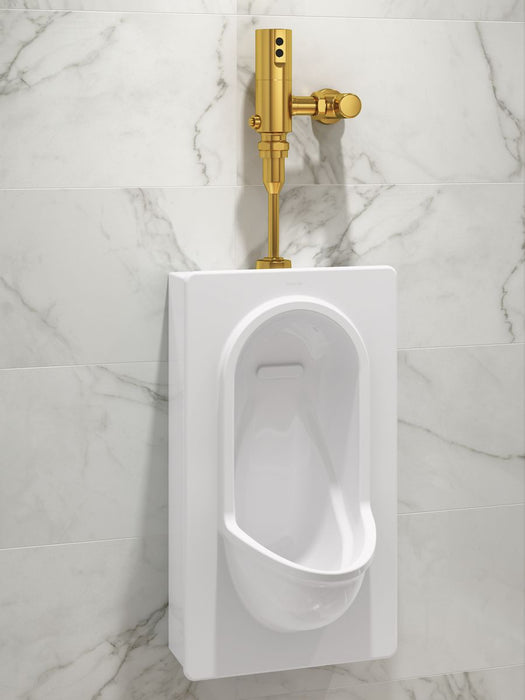 KOHLER K-38020-ET Portico Wall-hung Top Spud Urinal, 0.125 GPF