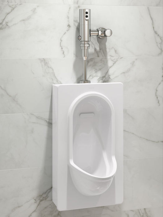 KOHLER K-38020-ET Portico Wall-hung Top Spud Urinal, 0.125 GPF