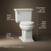 3/4 view of product with dimensions
