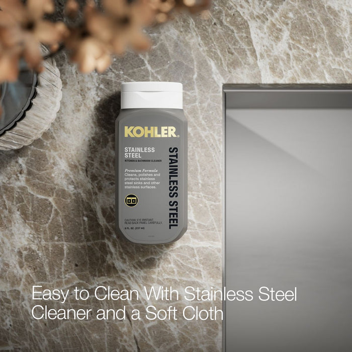 KOHLER K-3823-1 Vault 33" top-/undermount double-bowl kitchen sink