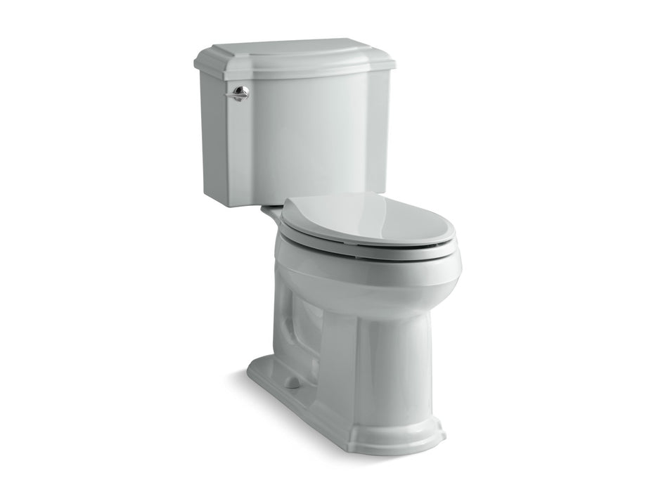 KOHLER K-3837 Devonshire Two-piece Elongated Toilet, 1.28 GPF