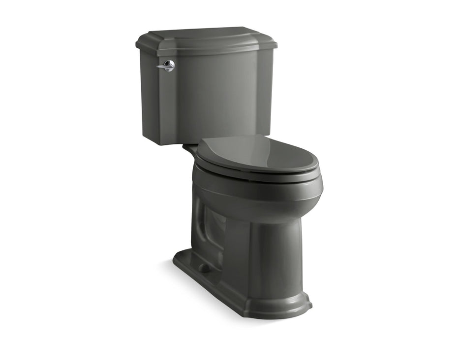 KOHLER K-3837 Devonshire Two-piece Elongated Toilet, 1.28 GPF