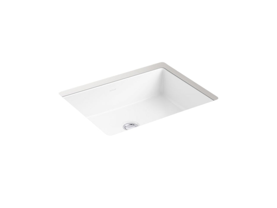 KOHLER K-38380-0 K-38380 Verticyl 19-3/4" Rectangular Undermount Bathroom Sink