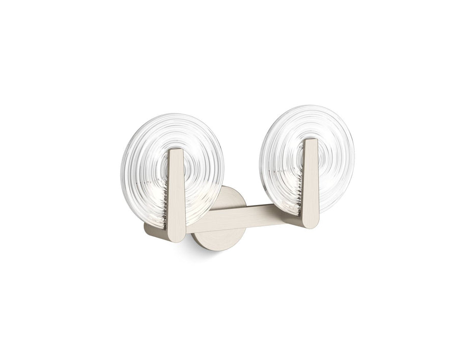 KOHLER K-38397-SC02S Hint Two-light sconce