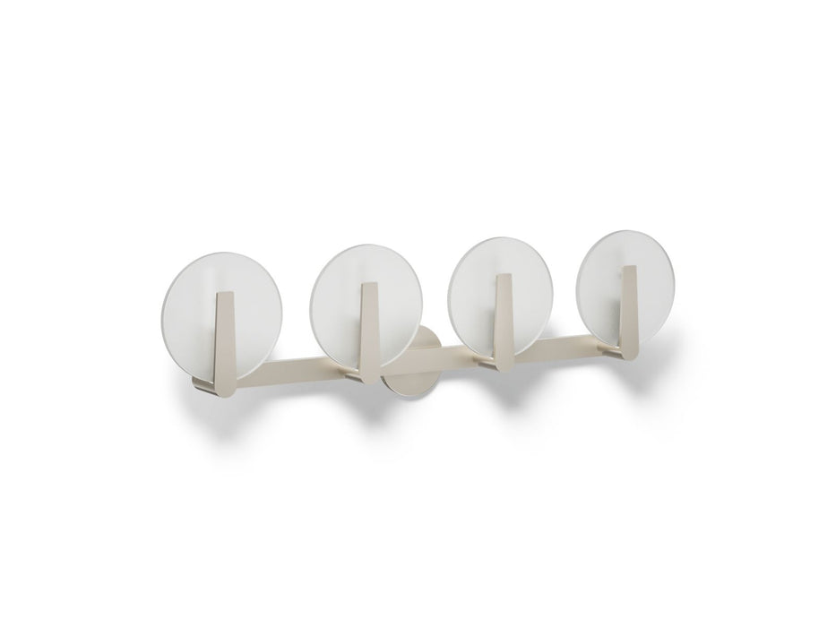 3/4 view of product with dimensions