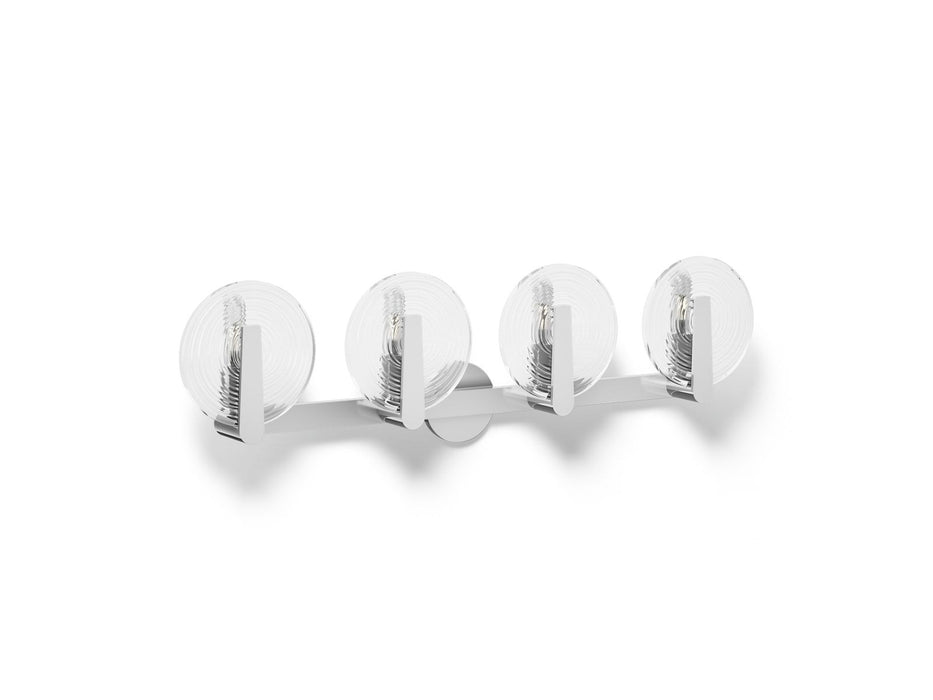 3/4 view of product with dimensions