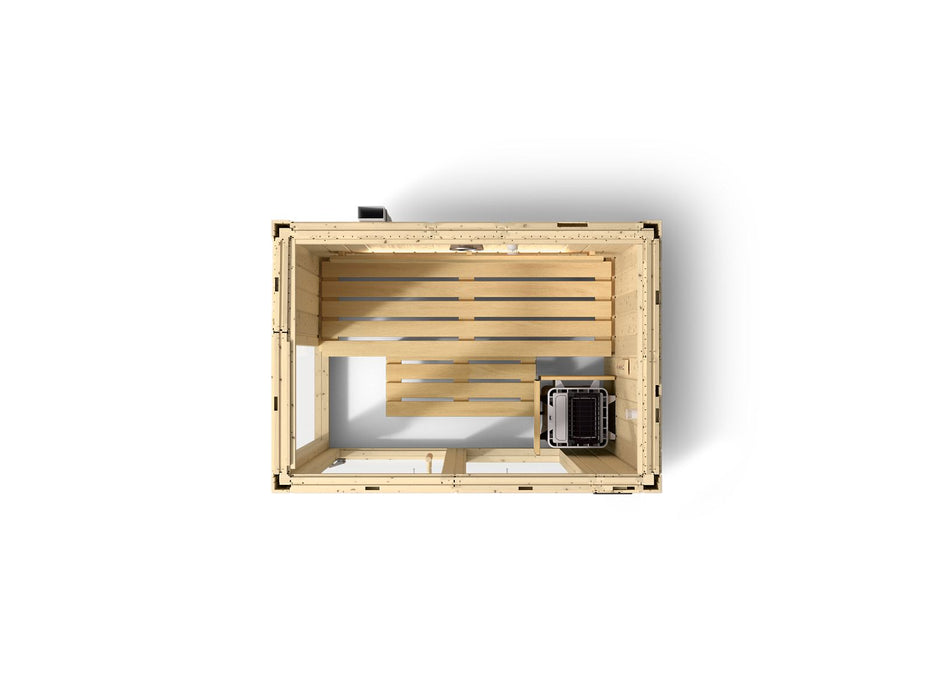 KOHLER K-38440-0FNC C1 Two-person Indoor Sauna