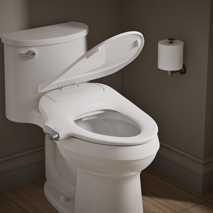 KOHLER K-38840-0 K-38840 PureWash M325 Elongated Manual Bidet Toilet Seat