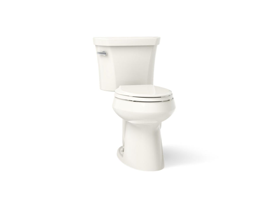 KOHLER K-3889 Highline Two-piece elongated toilet, 1.28 gpf - Biscuit