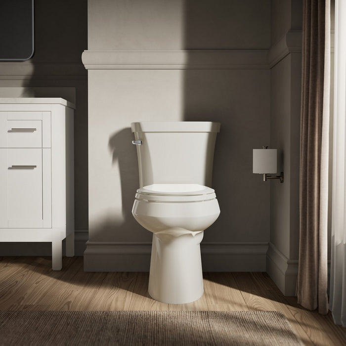 KOHLER K-3889 Highline Two-piece elongated toilet, 1.28 gpf