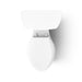 KOHLER K-3889 Highline Two-piece elongated toilet, 1.28 gpf - White