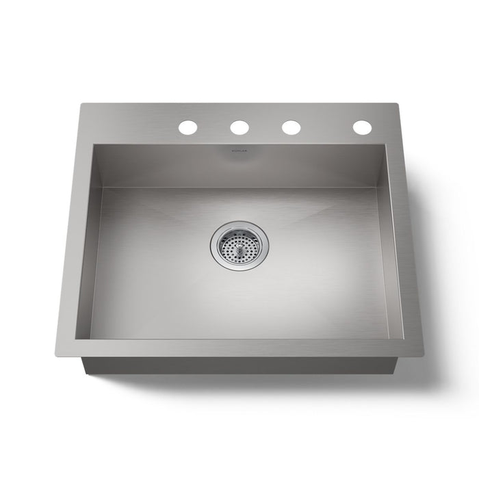 KOHLER K-3894 Vault 24" undermount single-bowl kitchen sink