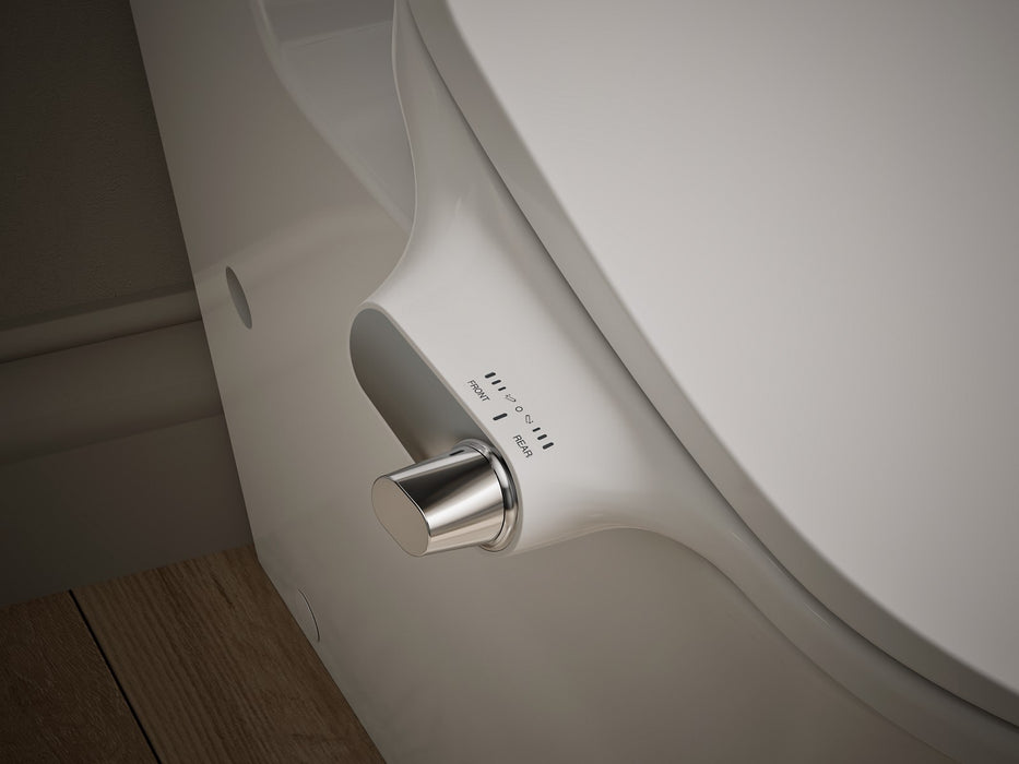 KOHLER K-39224-0 K-39224 PureWash M325 D-shaped Manual Bidet Toilet Seat