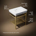 3/4 view of product with dimensions