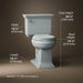 3/4 view of product with dimensions