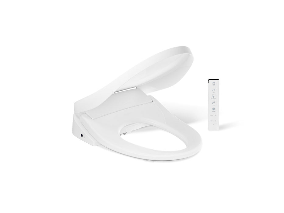 KOHLER K-39399-0 K-39399 PureWash E835 Elongated Bidet Toilet Seat with Remote Control
