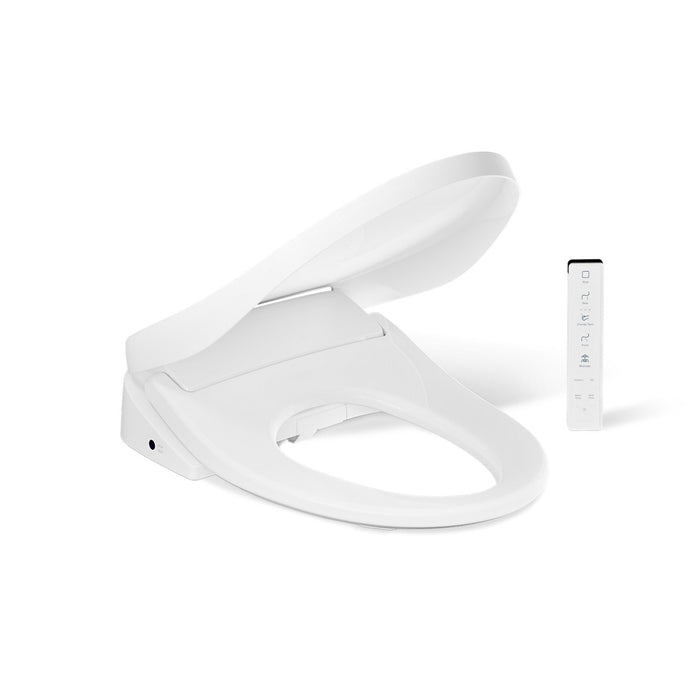 KOHLER K-39399-0 K-39399 PureWash E835 Elongated Bidet Toilet Seat with Remote Control