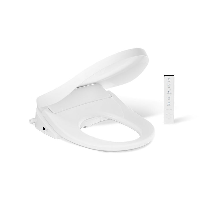 KOHLER K-39400-0 K-39400 PureWash E835 Round-front Bidet Toilet Seat with Remote Control, white - view 5