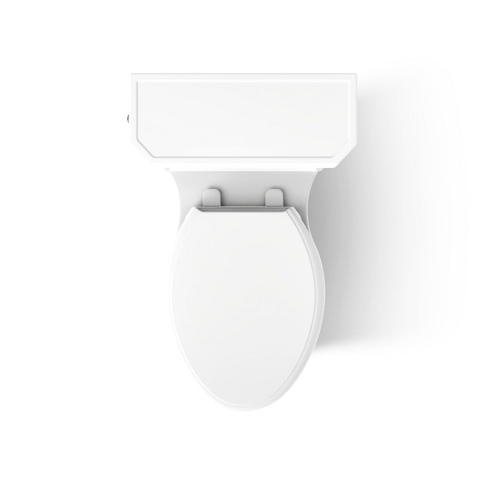 KOHLER K-3940 Kathryn One-piece compact elongated toilet with concealed trapway, 1.28 gpf, white - view 3