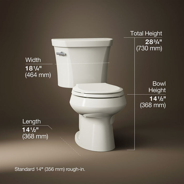 3/4 view of product with dimensions