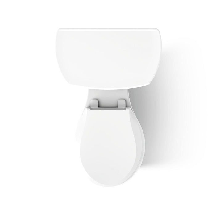 KOHLER K-3947-UR Wellworth Two-piece round-front toilet, 1.28 gpf