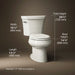 3/4 view of product with dimensions
