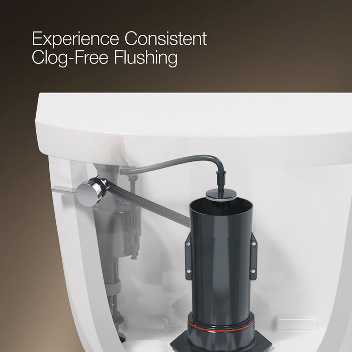KOHLER K-3977 Wellworth Two-piece round-front toilet, 1.6 gpf