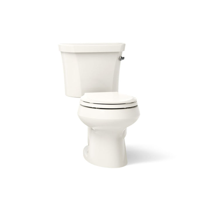 KOHLER K-3977-RA Wellworth Two-piece round-front toilet, 1.6 gpf