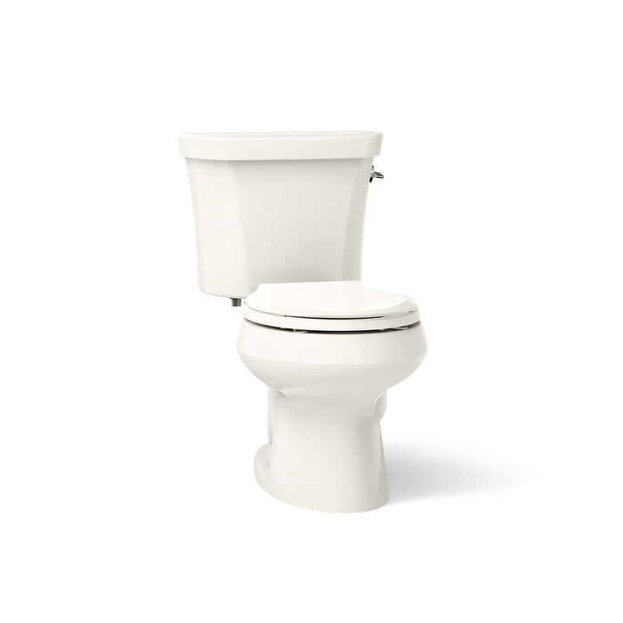 KOHLER K-3987-RA Wellworth Two-piece round-front toilet, dual-flush