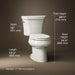 3/4 view of product with dimensions