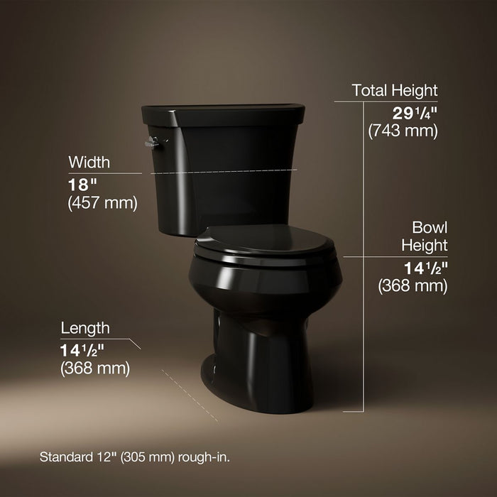 3/4 view of product with dimensions
